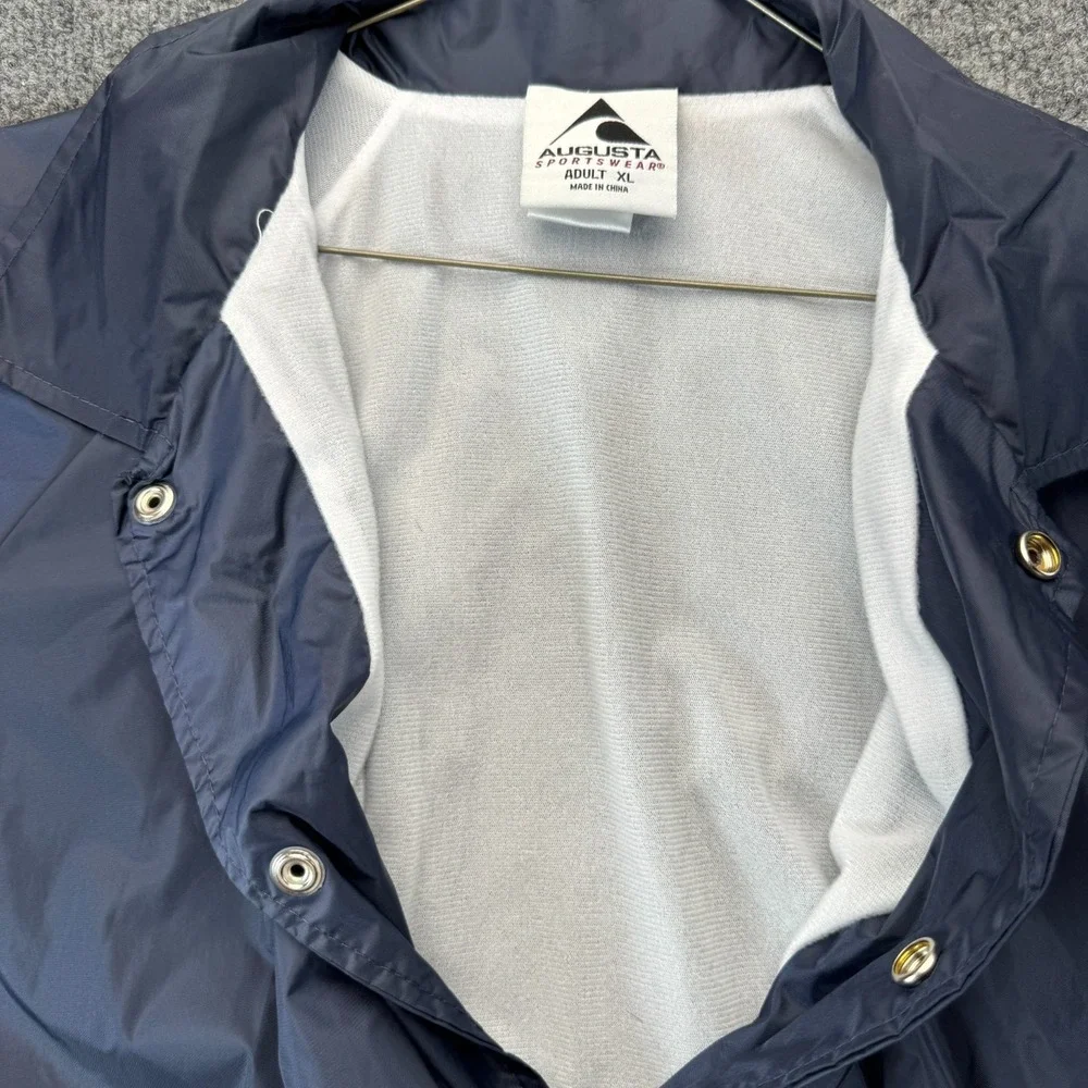 VTG 90s Los Angeles Coroner Coach Jacket Mens XL Augusta Sportswear Navy Blue